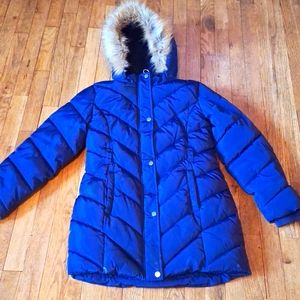 Justice Navy size 12-14 coat